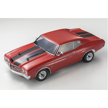 AUTOMODELO KYOSHO ELETRICO FAZER VE-i CHEVELLE SS 454 LS6 1970 4X4 BRUSHLESS COMPLETO KYO 34053T1B